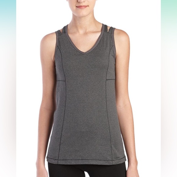 LOLE Tank top cross straps gray XS - Picture 3 of 12